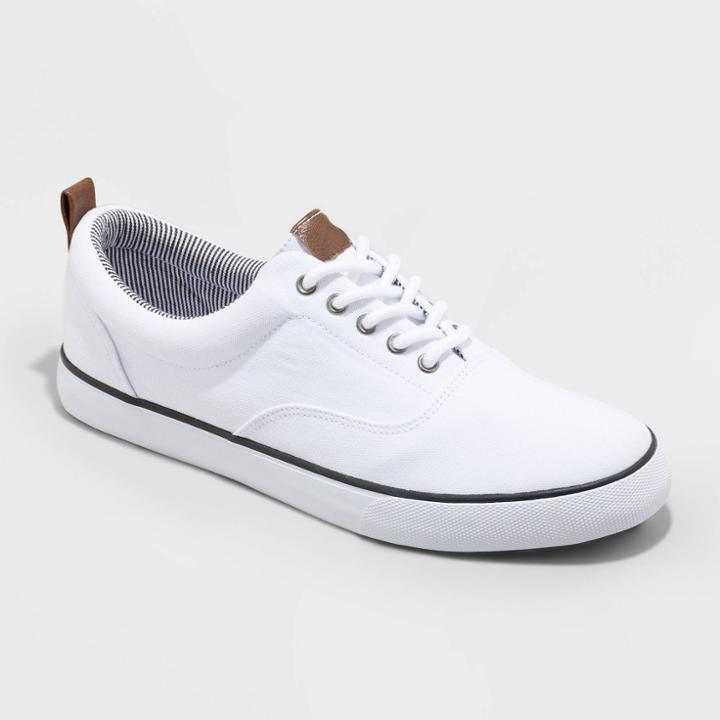 Men's Brady Apparel Sneakers - Goodfellow & Co White