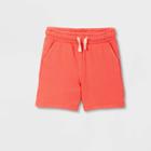 Toddler Solid Shorts - Cat & Jack Coral Pink