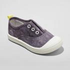 Toddler's Rory Slip-on Apparel Sneakers - Cat & Jack Charcoal