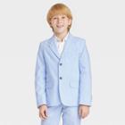 Boys' Seersucker Striped Suit Jacket - Cat & Jack Blue