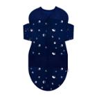 Happiest Baby Snoo Sack Swaddle Wrap - Navy With Planets Stars On Wings -