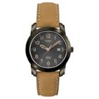 Men's Timex Watch With Leather Strap - Black/tan T2p133jt, Brown