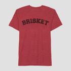 Men's Short Sleeve Brisket Graphic T-shirt - Awake Red
