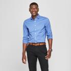 Men's Standard Fit Long Sleeve Button-down Shirt - Goodfellow & Co French Blue