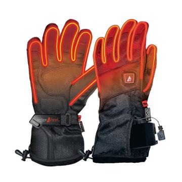 Actionheat 5v Battery Heated Women's Premium Gloves - Black Xxl, Women's,