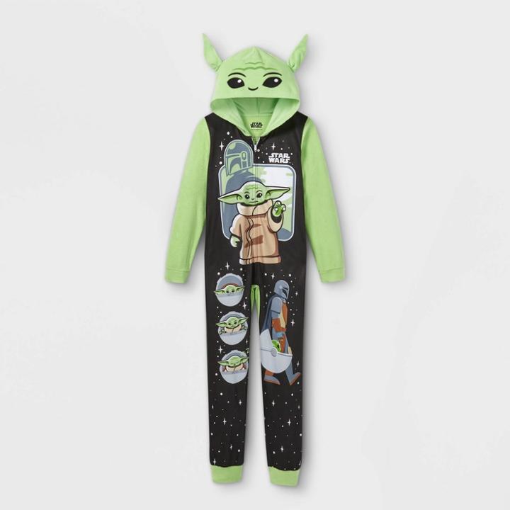 Boys' Star Wars Baby Yoda Blanket Sleeper Union
