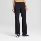 Women's Cotton Span Semi Fit Straight Pants - C9 Champion Black M Long,