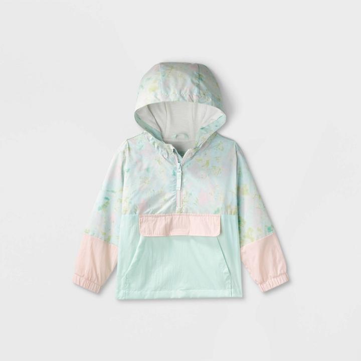 Toddler Tie-dye Design Anorak Jacket - Cat & Jack