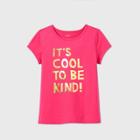 Girls' Adaptive Kind Graphic T-shirt - Cat & Jack Pink