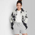 Women's High-rise Fleece Bermuda Shorts - Wild Fable Gray Xxs