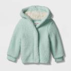 Baby Girls' Long Sleeve Faux Fur Jacket - Cat & Jack