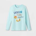Girls' 'hanukkah' Long Sleeve Graphic T-shirt - Cat & Jack