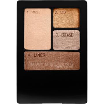 Maybelline Expert Wear Eyeshadow Quads - 22q Chai Latte, Adult Unisex