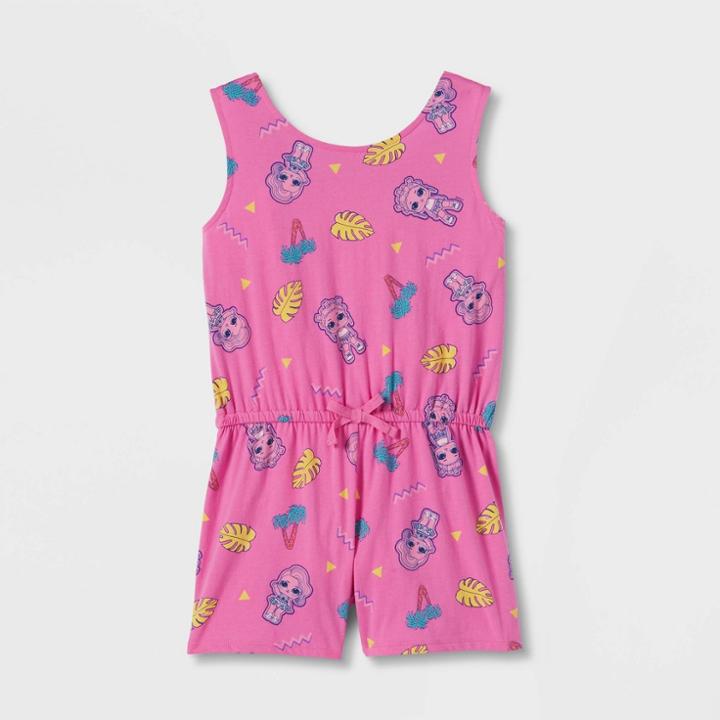 Mga Entertainment Girls' L.o.l. Surprise! Romper - Pink