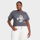 Grayson Threads Women's Plus Size Scorpio Zodiac Short Sleeve Graphic T-shirt - Gray