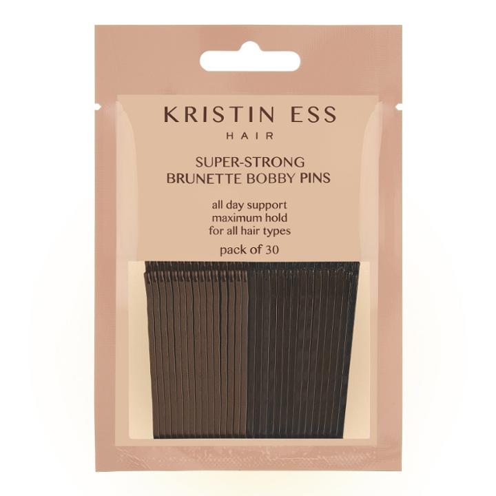 Kristin Ess Super-strong Brunette Bobby Pins