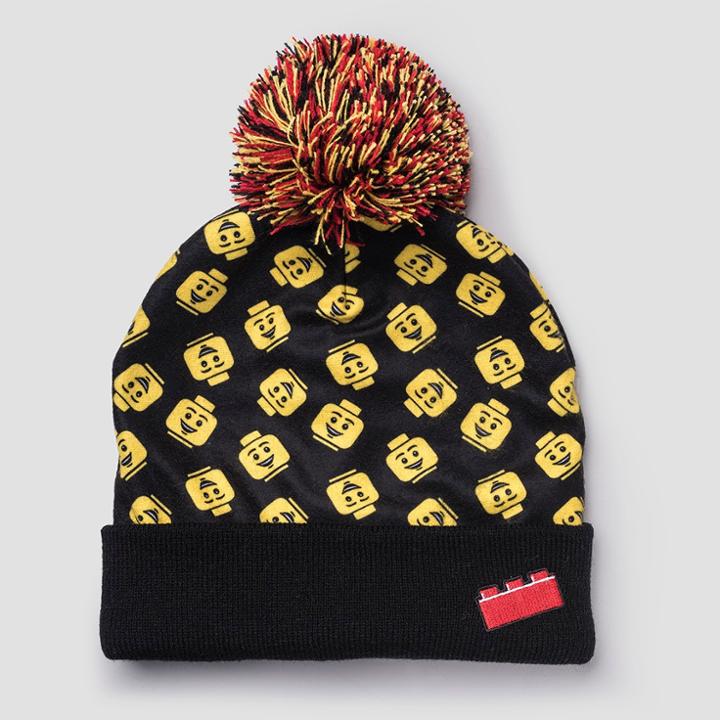 Kids' Lego Beanie - Black One Size, Adult Unisex