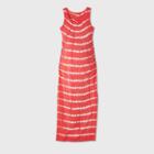 Maternity Printed Sleeveless Knit Dress - Isabel Maternity By Ingrid & Isabel Red