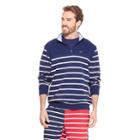 Men's Striped 1/4 Zip Pullover Sweatshirt - Navy/white S - Vineyard Vines For Target, Blue
