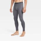 Men's Fitted Tights - All In Motion Dark Gray
