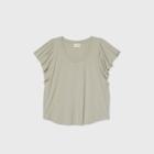Women's Plus Size Short Sleeve Blouse - Universal Thread Gray