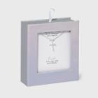 No Brand Silver Plated Cross With Lab Created White Sapphire Pendant Necklace -