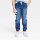Boys' Stretch Pull-on Jogger Pants - Cat & Jack Blue