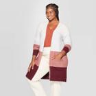 Women's Plus Size Long Sleeve Open Layering Cardigans - A New Day 2x, Women's, Size: 2xl,
