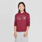 Girls' Long Sleeve Sweatshirt - Art Class Red
