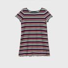 Toddler Girls' Short Sleeve Ribbed T-shirt Dress - Art Class 18m,