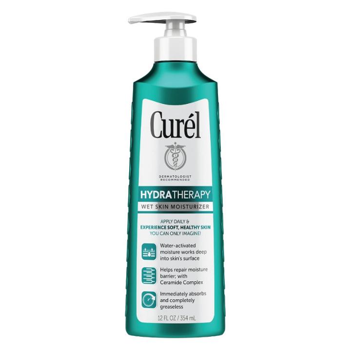 Curel Hydra Therapy Wet Skin Moisturizer, Lightweight In Shower Lotion For Dry Or Extra Dry Skin