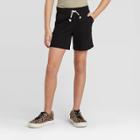 Girls' Knit Midi Shorts - Cat & Jack Black S, Girl's,
