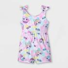 Girls' L.o.l. Surprise! Romper - Xxl, Pink/blue/white