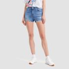 Levi's Women's High-rise Jean Shorts - Sapphire Dust 26, Women's, Blue Dust