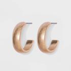 Open Hoop Earrings - Universal Thread Antique Gold