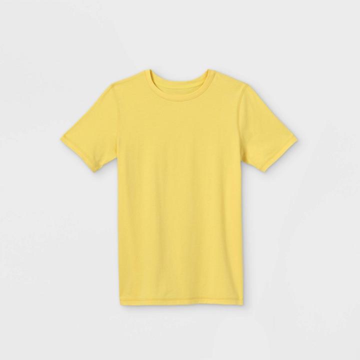 Boys' Short Sleeve T-shirt - All In Motion Yellow