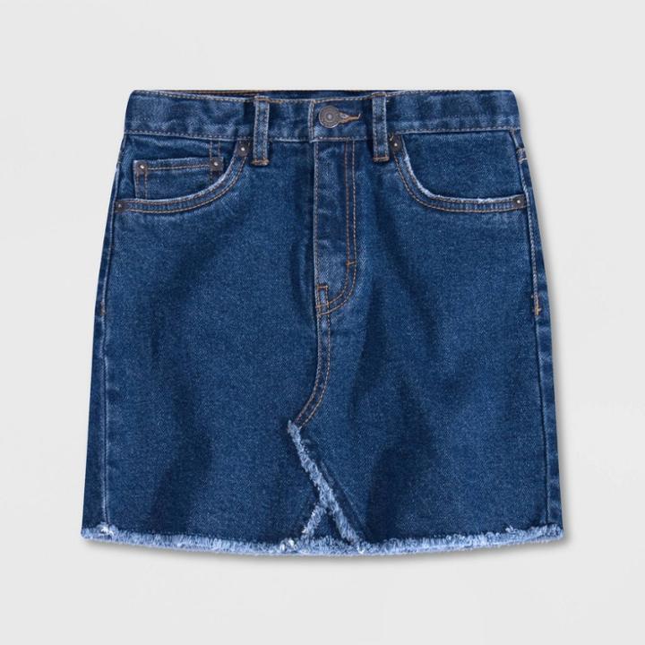 Levi's Girls' Jean Skirt - Dark Wash