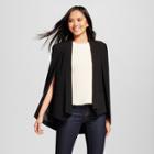 Women's Cape Blazer - Alison Andrews Black