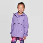 Girls' All Weather Windbreaker Jacket - C9 Champion Purple L, Girl's,