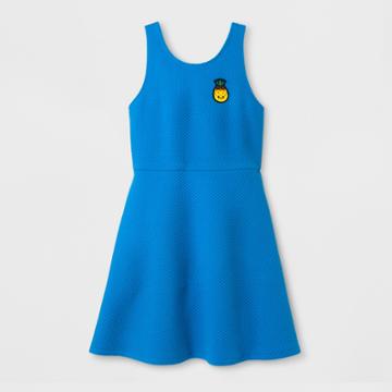Target Girls' Toca Boca Textured Swing Dress - April