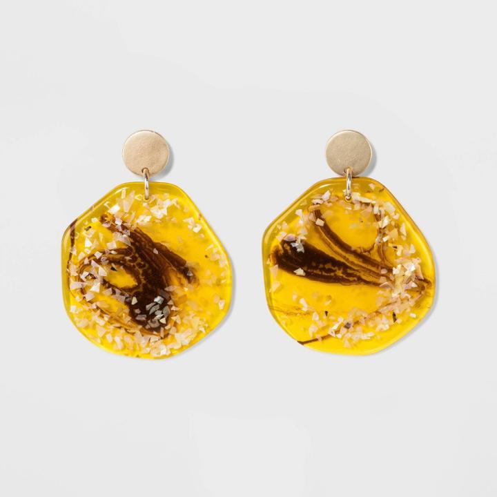 Bead Earrings - A New Day Rose Gold, Women's