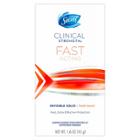 Secret Clinical Strength Fast Acting Invisible Solid Antiperspirant And Deodorant -1.6oz