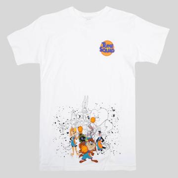 Men's Space Jam Short Sleeve Graphic T-shirt - White