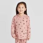 Toddler Girls' Fruit Print Sweatshirt - Art Class Pink 12m, Toddler Girl's