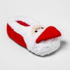 Women's Holiday Santa Bootie Slippers - Wondershop Red