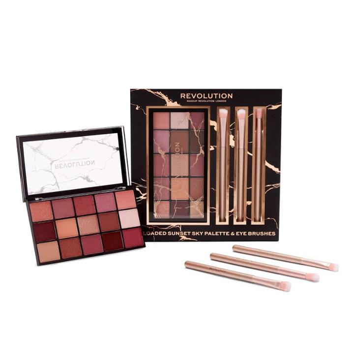 Makeup Revolution Reloaded Palette + Brush Giftset