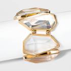 Lucite Crystal Stretch Bracelet - A New Day Gold, Women's