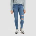 Levi's Women's 711 Mid-rise Skinny Jeans - Lapis Joy