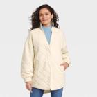 Women's Quilted Jacket - Universal Thread White
