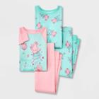 Toddler Girls' 4pc Peppa Pig 'dance Like Nobody Is Watching' Pajama Set -